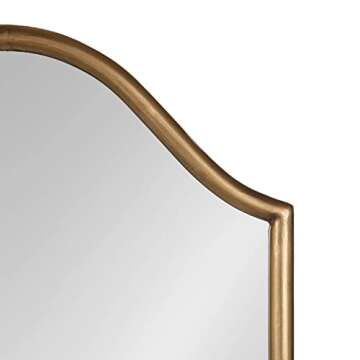 Kate and Laurel Vintage Inspired Wall Mirror for Home Decor