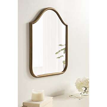 Kate and Laurel Vintage Inspired Wall Mirror for Home Decor