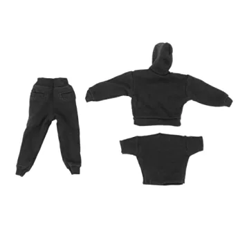 Yiju 3X 1/12 Scaled Sweatshirt Outfit for Action Figures