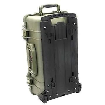 Pelican 1510 Case With Padded Dividers (OD Green), Olive Green (015100-0040-130)