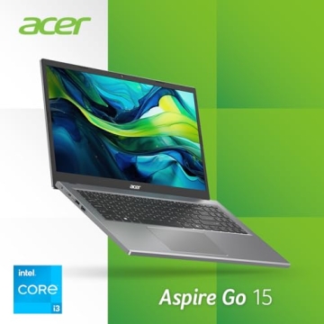 Acer Aspire Go 15 Slim Laptop - Intel i3, 8GB RAM