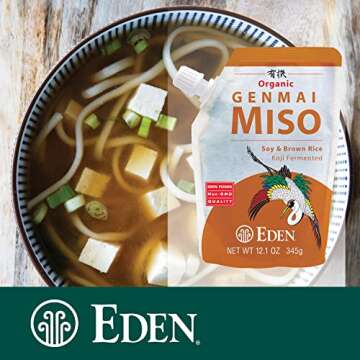 Organic Genmai Miso with Soybeans and Brown Rice 12.1 oz