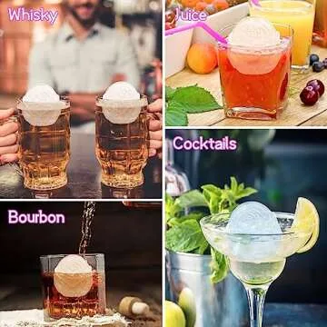 Elegant Rose Ice Molds for Stylish Drinks and Treats