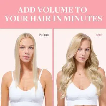 GOO GOO Clip in Hair Extensions Real Human Hair, Remy Human Hair Extensions Clip ins for Women, Natural Human Hair, 16inch 120g 7Pcs, 17A/60A Ash Blonde Highlighted Platinum Blonde