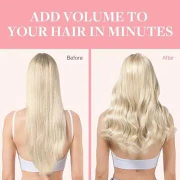 GOO GOO Clip in Hair Extensions Real Human Hair, Remy Human Hair Extensions Clip ins for Women, Natural Human Hair, 16inch 120g 7Pcs, 17A/60A Ash Blonde Highlighted Platinum Blonde