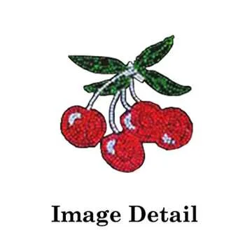 ALLBrand Universal Car Truck Crystal Diamond Bling Rhinestone Studded Seat Headrest Covers Pair Cherry/Pink KAH PINK 0