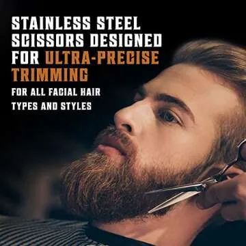 Viking Revolution Beard Grooming Kit for Men - Brush & Comb Set