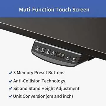 FEZIBO Dual Motor Adjustable Standing Desk Frame