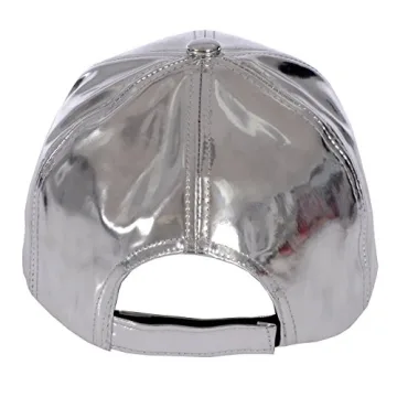 Gary Majdell Sport Unisex Metallic Baseball Cap Silver Adjustable