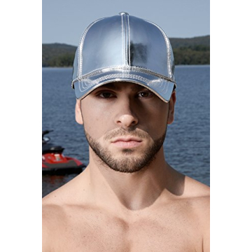Gary Majdell Sport Unisex Metallic Baseball Cap Silver Adjustable