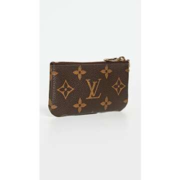 Louis Vuitton Women's Pre-Loved Pochette Cles, Monogram, Brown, One Size