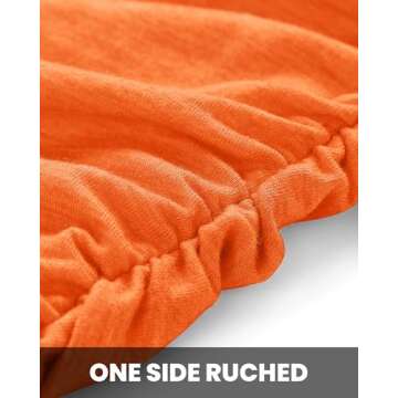 BTFBM Women 2025 Summer Sleeveless Tank Dresses Crew Neck Slim Fit Short Casual Ruched Bodycon Party Club Mini Dress(Bright Orange, Medium)