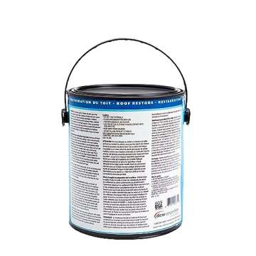 Dicor RP-MRC-1 Acrylic Elastomeric Coating for Metal RV Roofing - White, 1 Gallon