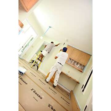 Trimaco X-Board Paint & Remodel, Lightweight Breathable Surface Protector, 1 roll, 35-inch x 100-feet