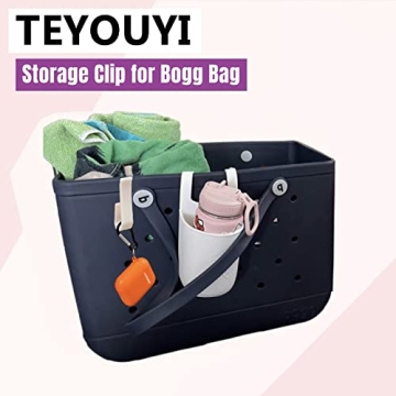 TEYOUYI Hooks for Bogg Bags - Key and Cup Holder
