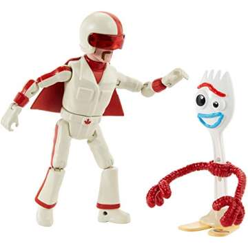 Disney Pixar Toy Story Forky and Duke Caboom Figures