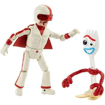 Disney Pixar Toy Story Forky and Duke Caboom Figures