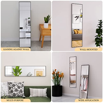 Stylish Beauty4U Full Length Wall Mounted Mirror 48"x12"