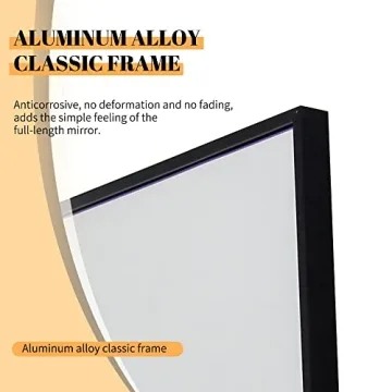 Stylish Beauty4U Full Length Wall Mounted Mirror 48"x12"