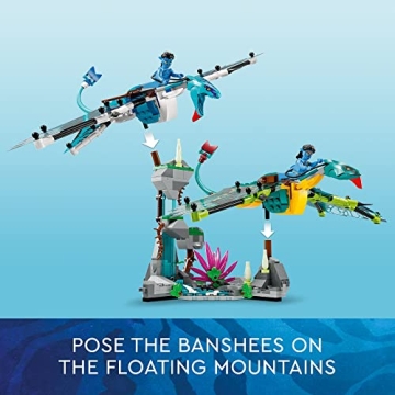 LEGO Avatar Banshees Set with Jake and Neytiri Figures