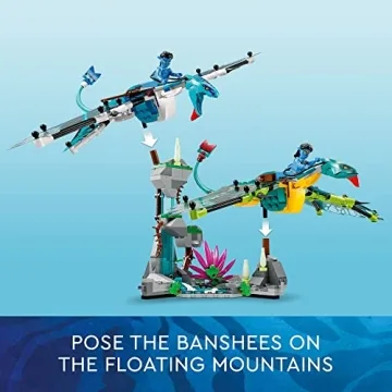 LEGO Avatar Banshees Set with Jake and Neytiri Figures