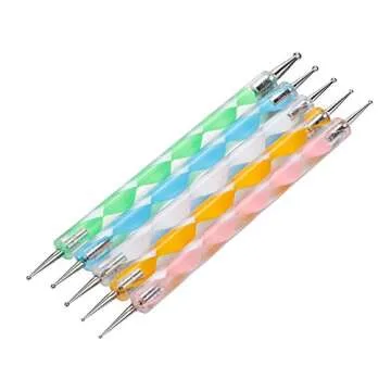 Dotting Tools Set,Valar Dohaeris Ball Stylus Embossing Pattern Clay Sculpting Carving Modeling Tools Nail Art