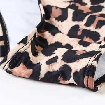 OMKAGI Ruffle Bikini Swimsuit High Waisted Plus Size