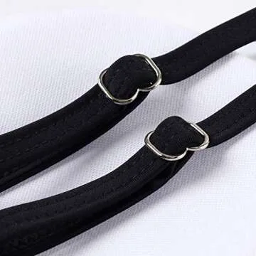 OMKAGI Ruffle Bikini Swimsuit High Waisted Plus Size