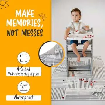 The Mat Buddy - Eco-Friendly Disposable Splat Mats for Kids