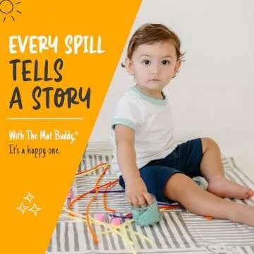 The Mat Buddy - Eco-Friendly Disposable Splat Mats for Kids