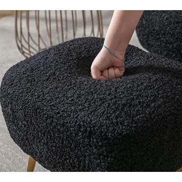 Comfy DUOMAY Accent Chair with Ottoman for Relaxation