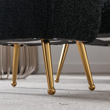 Comfy DUOMAY Accent Chair with Ottoman for Relaxation