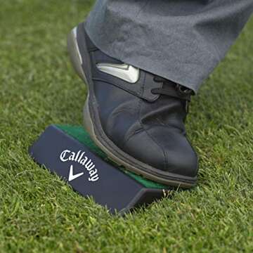 Callaway Golf Practice Mat Power Platform, Black