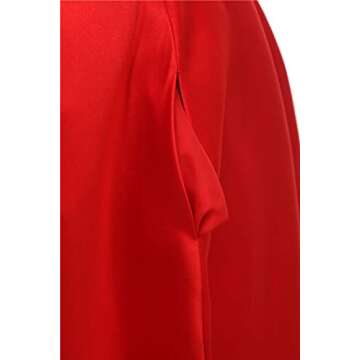 Ever Girl Homecoming Dresses Women Short Satin Knee-Length Spaghetti Straps Bridesmaid Dresses Cocktail Dresses Wine Red US12