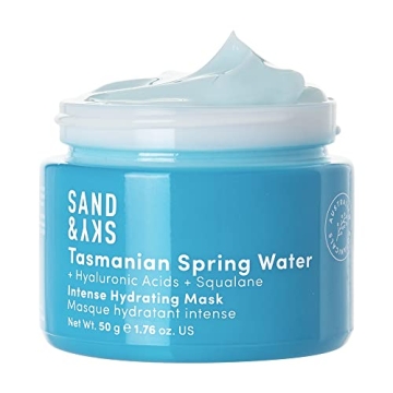 Sand & Sky Tasmanian Spring Water Intense Hydrating Mask - Soothes Redness & Sensitive Skin