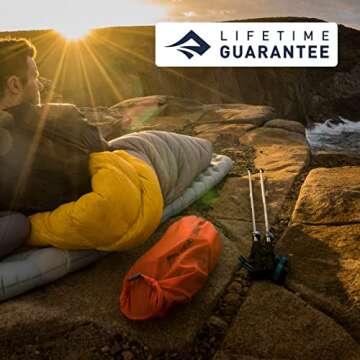 Sea to Summit Ultra-Sil Dry Sack, Ultralight Dry Bag, 4 Liter, Orange