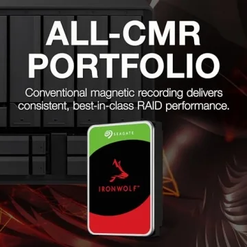 Seagate IronWolf 10TB NAS HDD for Media Servers & Data Centers