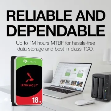 Seagate IronWolf 10TB NAS HDD for Media Servers & Data Centers