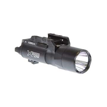 SureFire X300 Ultra Weapon Light, Universal/Picatinny Rail Mount, Black X300U-A