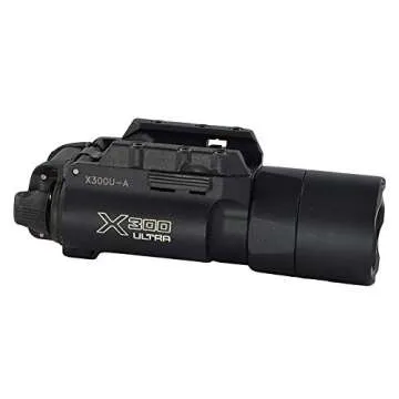 SureFire X300 Ultra Weapon Light, Universal/Picatinny Rail Mount, Black X300U-A