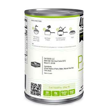 Palmini Linguine Pasta | Low-Carb, Low-Calorie Hearts of Palm Pasta | Keto, Gluten Free, Vegan, Non-GMO | As seen on Shark Tank |(14 Ounce - Pack of 3)