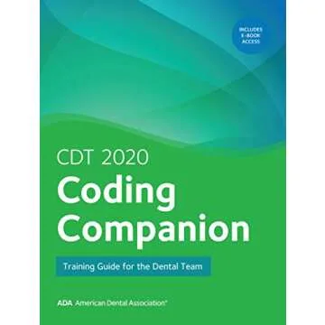 CDT 2020 Coding Companion: Comprehensive Training Guide for the Dental Team