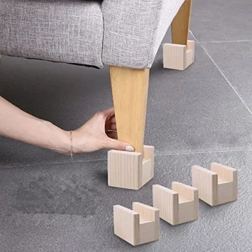 Non-Square Heavy Duty Furniture Risers for Sofa Tables Shelves
