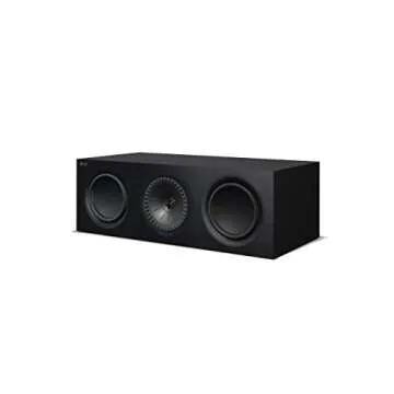 KEF Q250c Center Channel Speaker (Each, Black)