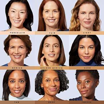 LAURA GELLER NEW YORK Award-Winning Baked Balance-n-Brighten Color Correcting Powder Foundation - Light - Buildable Light to Medium Coverage - Demi-Matte Natural Finish