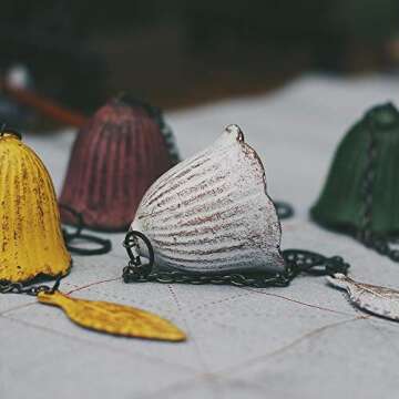 Oavand Japanese Lucky Wind Chimes for Home and Garden