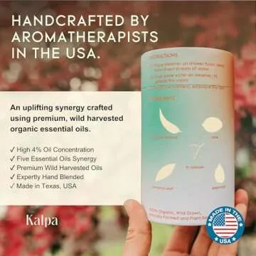 Kalpa Eucalyptus Shower Steamers Aromatherapy Essential Oil Blend for Clarity, Energy & Focus | Added Menthol for Sinus Clearing | Natural, Strong & Long Lasting | 7 Steamers