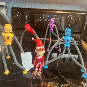 Suction Cup Robot Toy Sensory Fun for Kids Ages 3-10