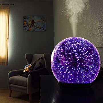 Aroma Outfitters 3D Galaxy Aromatherapy Diffuser for Home
