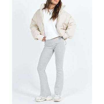 Warm UANEO Women's Oversized Puffer Jacket for Winter